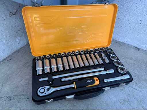 JCB 36-piece socket set