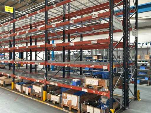 Pallet rack without contents (2 times box size)