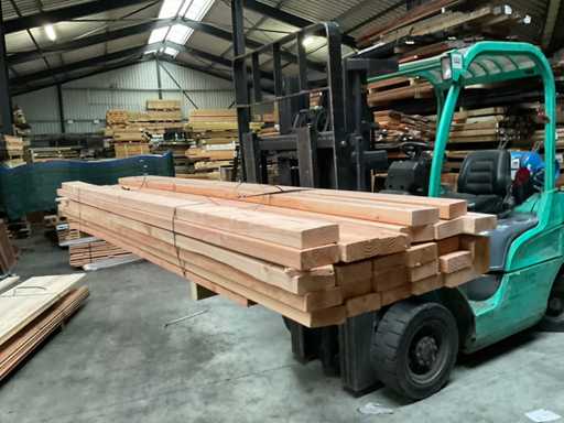 Douglas balk geschaafd - 300x12x4,5 cm (26x)