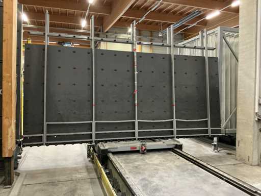 2010 Lisec SHL-45/27E opslagshuttle met paneelopslag