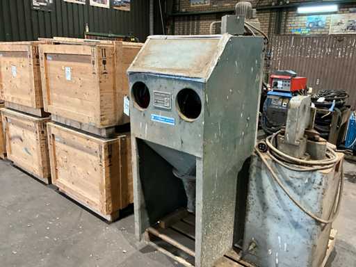 Promotec blasting cabinet