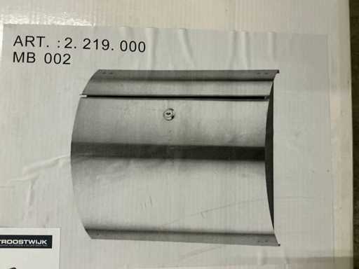 Boîte aux lettres en acier inoxydable