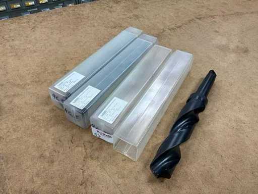 DIN 345 Type N HSS Twist Drill with Morse Taper 46.50 mm (3x)