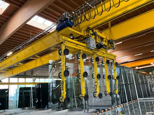 2010 Lisec PKL 60/30 BRQ, gru a portico SBL-60/30KRD