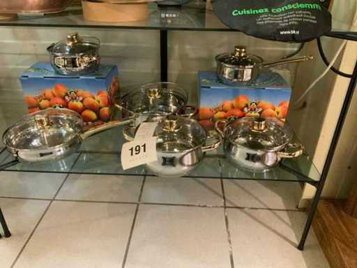 SSW 12-piece Cooking Pot Set
