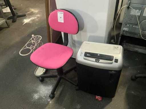 Children's office chair and various