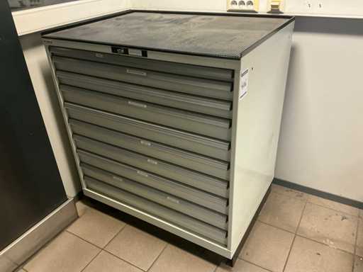 Lista 10-drawer workshop cabinet