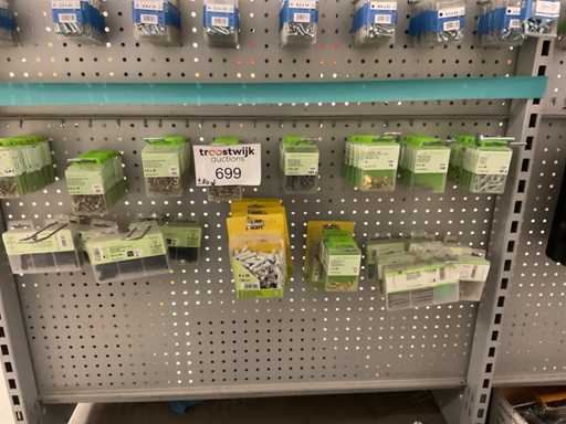 1 x Charge Blasen mit Befestigungsmaterialien