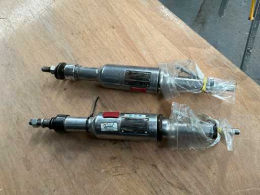 Ingersoll-Rand - Pneumatic Impact Wrenches (2x), hydraulic jack, bending tool