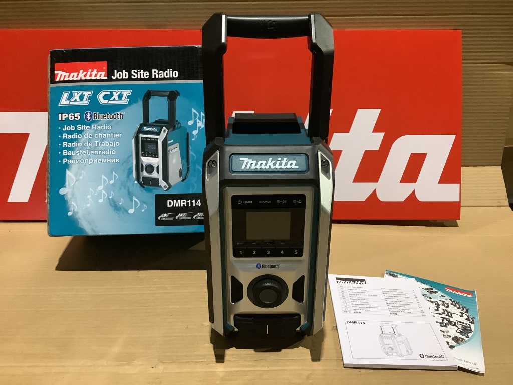 Makita FM Radio DMR 301 Argento