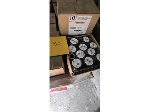 INTERSCAN SYSTEMS / INTERMEC TAŚMA TRANSFEROWA TERMICZNA 152X153 I 170X153 Paleta czarnych wstążek termotransferowych do drukarek