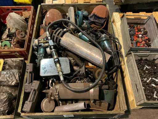 Partij divers elektrisch gereedschap