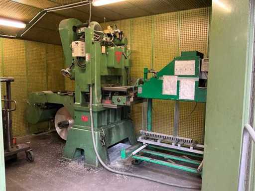 Presă cu aripioare Tridan RLB45E-30-22-4 + bobină de aluminiu de 8,5 tone