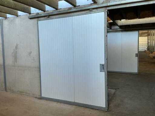 6 Teile Schiebetüren 2100x2500mm.