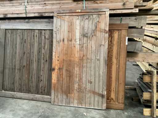 Hillhout Douglas deur met kozijn 120x207 cm 