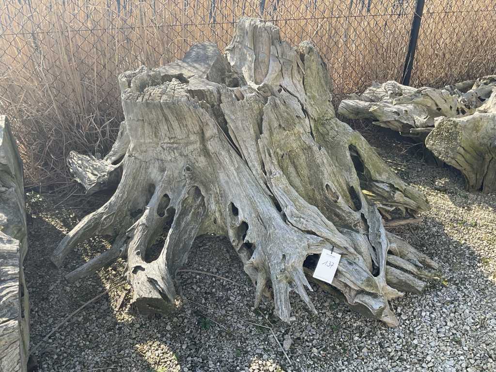 Sempre Wood carving 'tree stump'