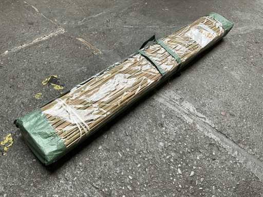 Bambou - Fente mat - naturel - Tonkin - 3000x1800 mm (5,4 m2) - Grillage
