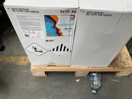 Melpool MF/200 chloor 10kg (4x)