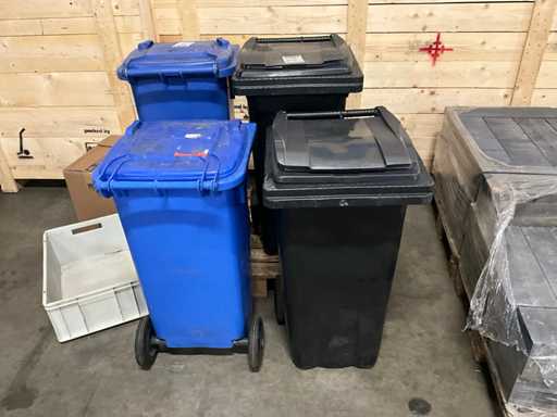 Bidone con ruote (4 volte)