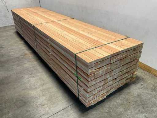 Douglas geschaafde regel 500x9,5x4,5 cm (48x)