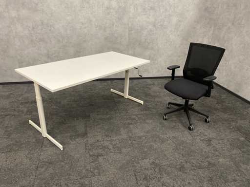 Vepa/Wework - luogo di lavoro per ghirlande seduti 160x80