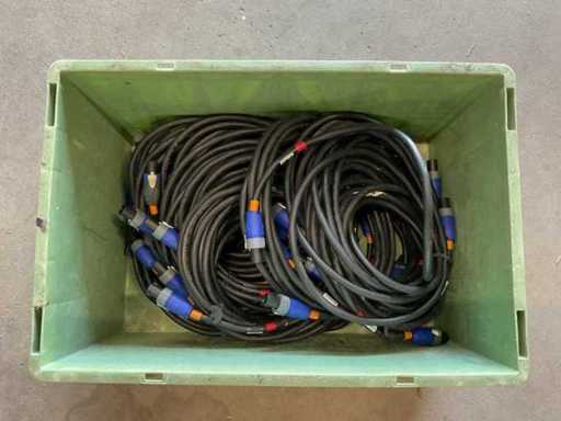 Cavo audio SpeakOn 5m (15x)