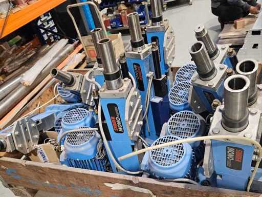 Suhner BEM12ST28 Set of 10 Mono Master Drilling Units