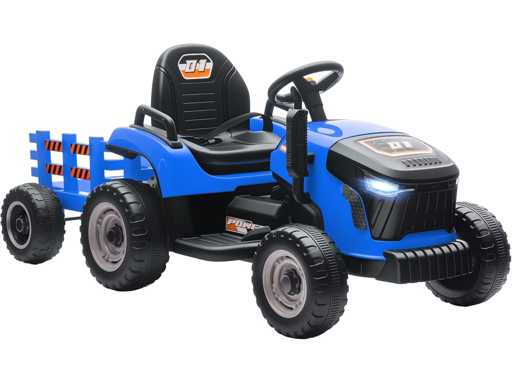 Kids Electric Tractor with Removable Trailer