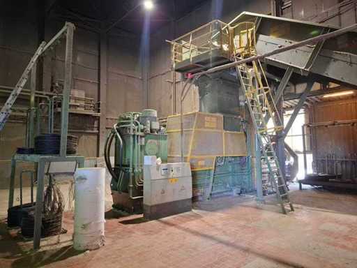 Bollegraaf - 2005 - HBC 110/75KW - Installazione della stampa