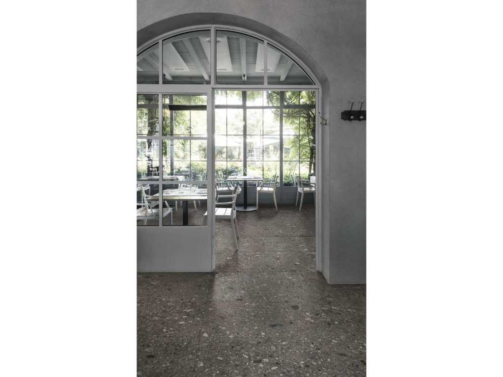 46,08m² - 60x60cm - Terazzo Black Matt rectified
