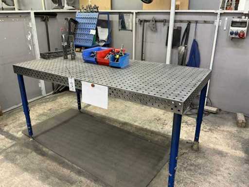 Perforated Welding Table