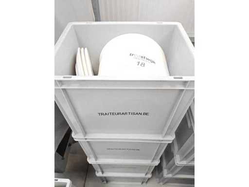 Bonna - Piatto - Porcellana: piatti (100 volte)