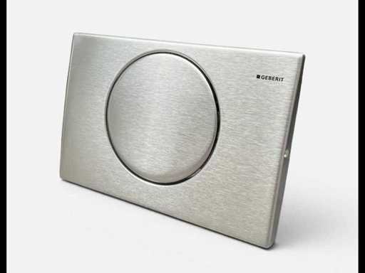 Geberit samba 115751001 Panou de control din oțel inoxidabil