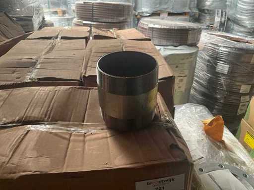 steel wire sock / double nipple (male × male) (360x)