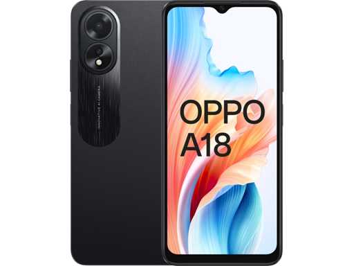 Oppo A18 - 128GB - Black