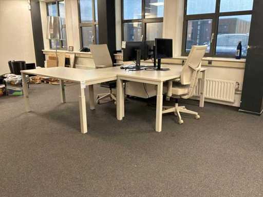 Lensvelt Bureau & monitoren (5x)