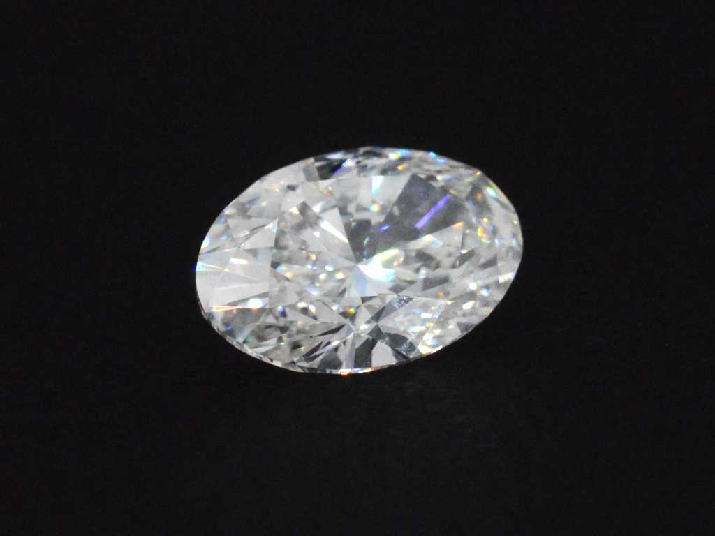 Diamant - Diamant véritable de 1,00 carat (certifié)