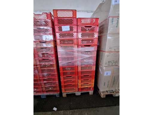   Pallet E4 food crates 120 pieces