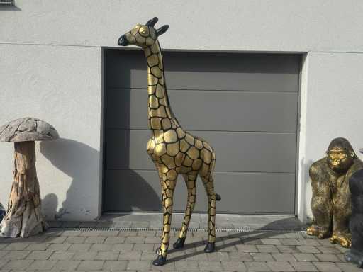 Giraf Special Color Black/Gold H205cm