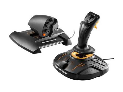 Thrustmaster T.16000M FCS Hotas - Flight Control System - Joystick and throttle - for PC