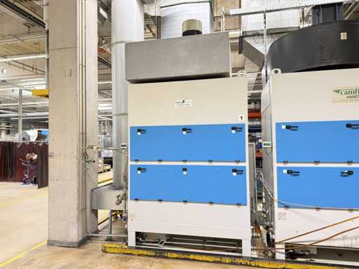 Sistema di filtrazione dell'aria CAMFIL HANDTE EMD-DS-6-4,5