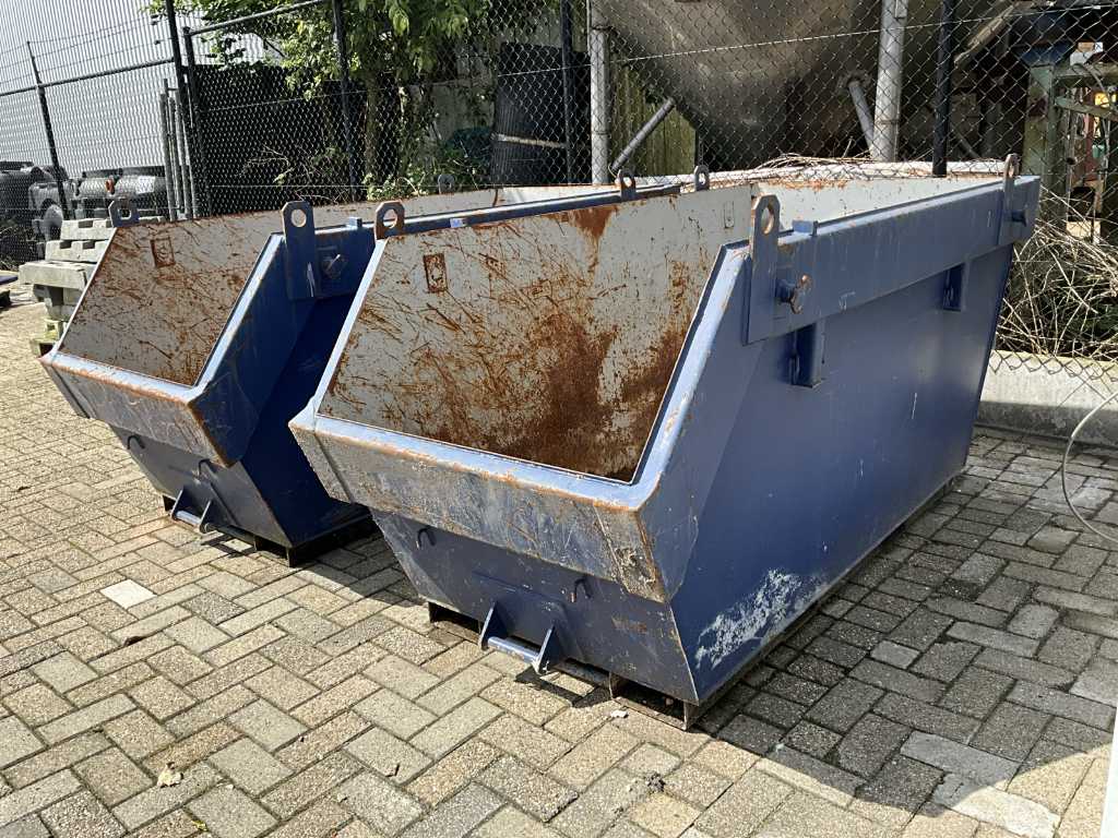 2x Conteneur à déchets