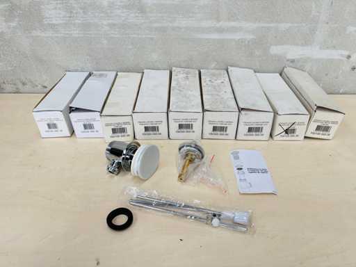 (X10) - Gootsteenafvoer met schroefafvoer met trekker 