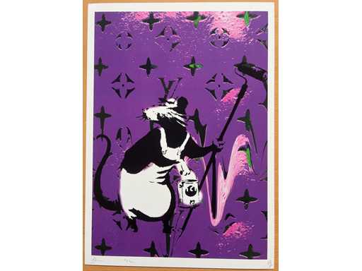 MORTE NYC: Banksy Rat