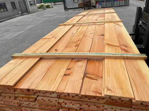 Douglas-Design – Dreifach – Dänisches Profil 5000x142x22mm (148x)