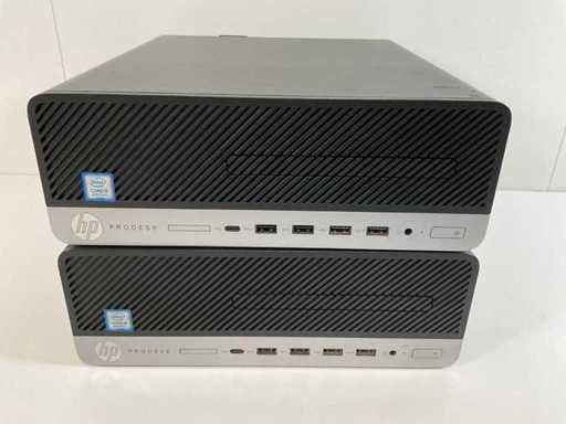 HP ProDesk 600 G4 SFF, Core(TM) i5-8500, 8 GB RAM, 256 GB SSD Desktops (2x)