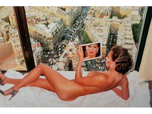 Foto/Stampa fuori set Helmut Newton