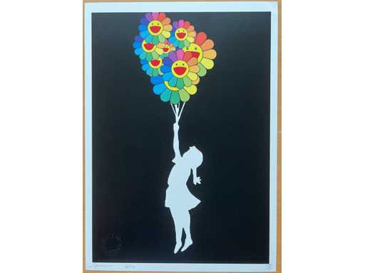 DEATH NYC: Banksy Girl with Balloon