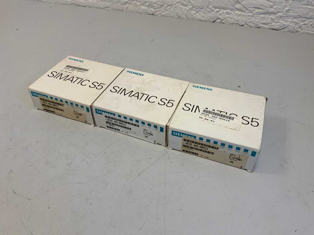 Siemens 6ES5 482-8MA13 Digital Input Module (3x)