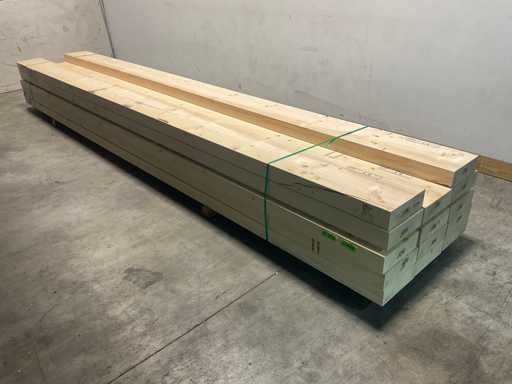 Trave di abete piallata 510x30x10 cm (14x)